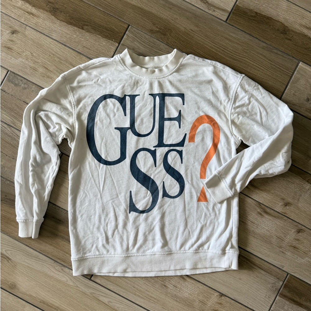 Vintage GUESS Jeans Logo Sweatshirt – Size S